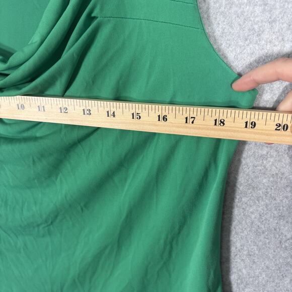 George ME Top Large Drape Career Knit Slinky Stretch Tank Cami Layer Suit Church - Picture 6 of 8